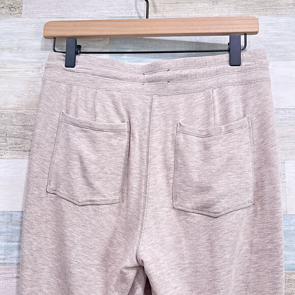 LOU & GREY Butter Soft Jogger Sweatpants Beige Casual Loungewear Womens Small - Picture 4 of 6